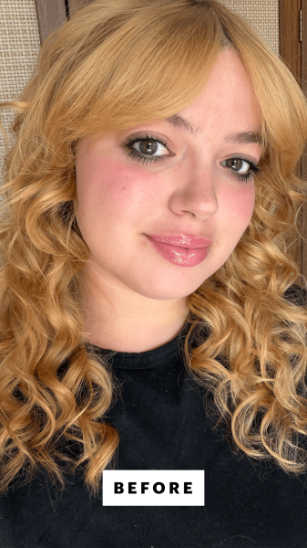 Hoffmann before applying the Kahi Carrot Nourishing Care Cleansing Balm